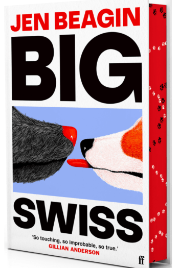 cover of big swiss by jen beagin.